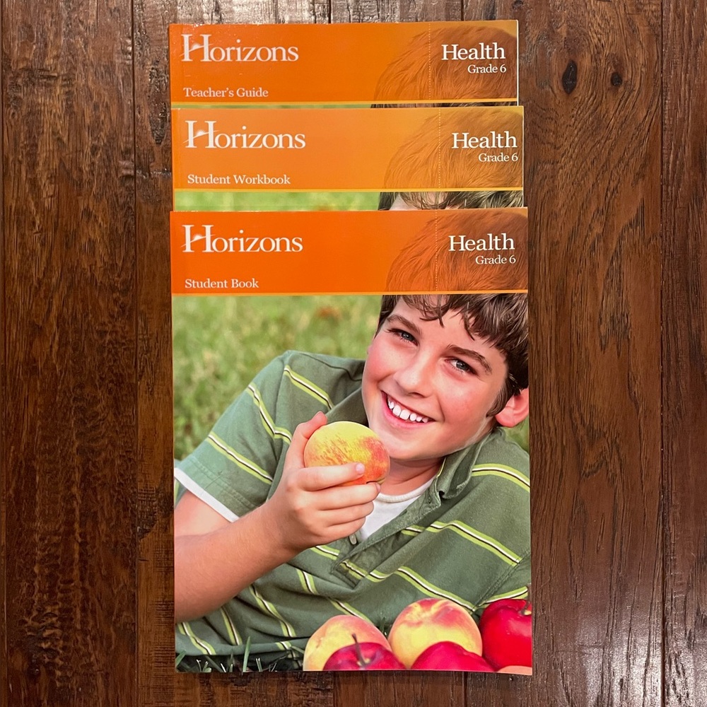 Horizons health grade 6 book set